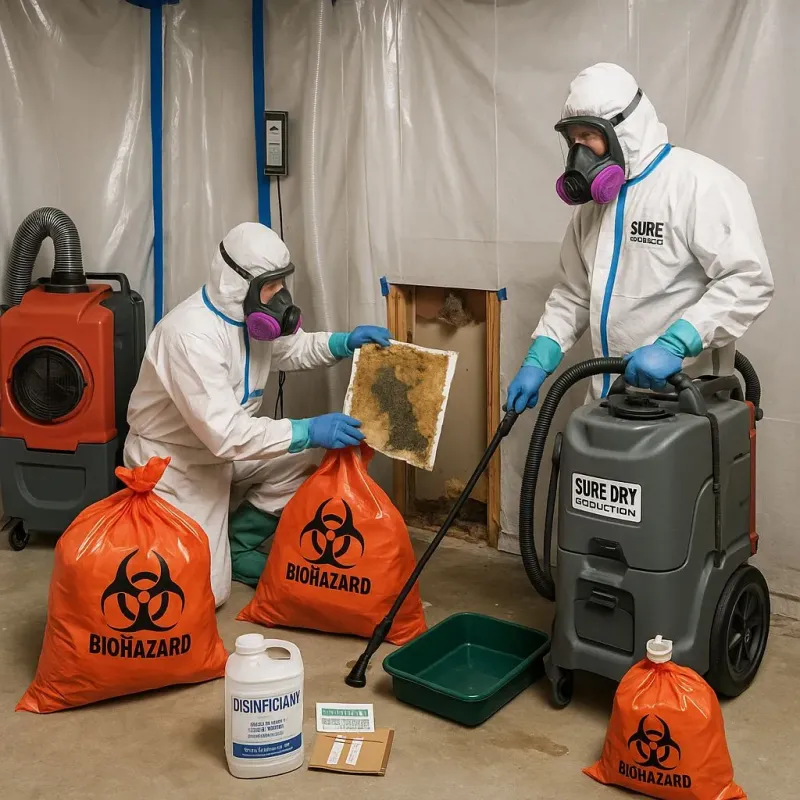 Contaminated Water Handling Protocols process in Highland Park, TX