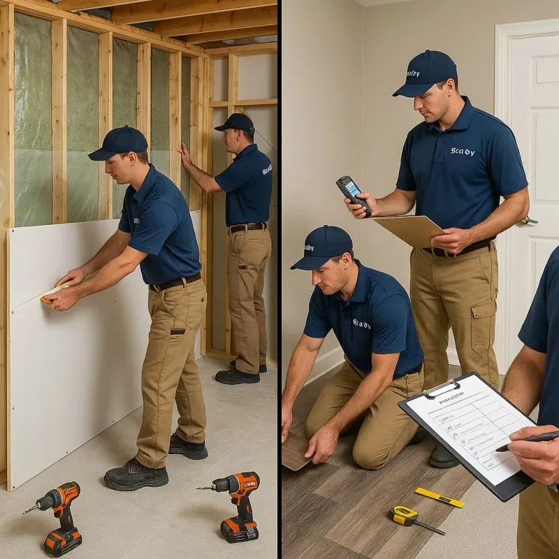 Repairs and Reconstruction process in Highland Park, TX