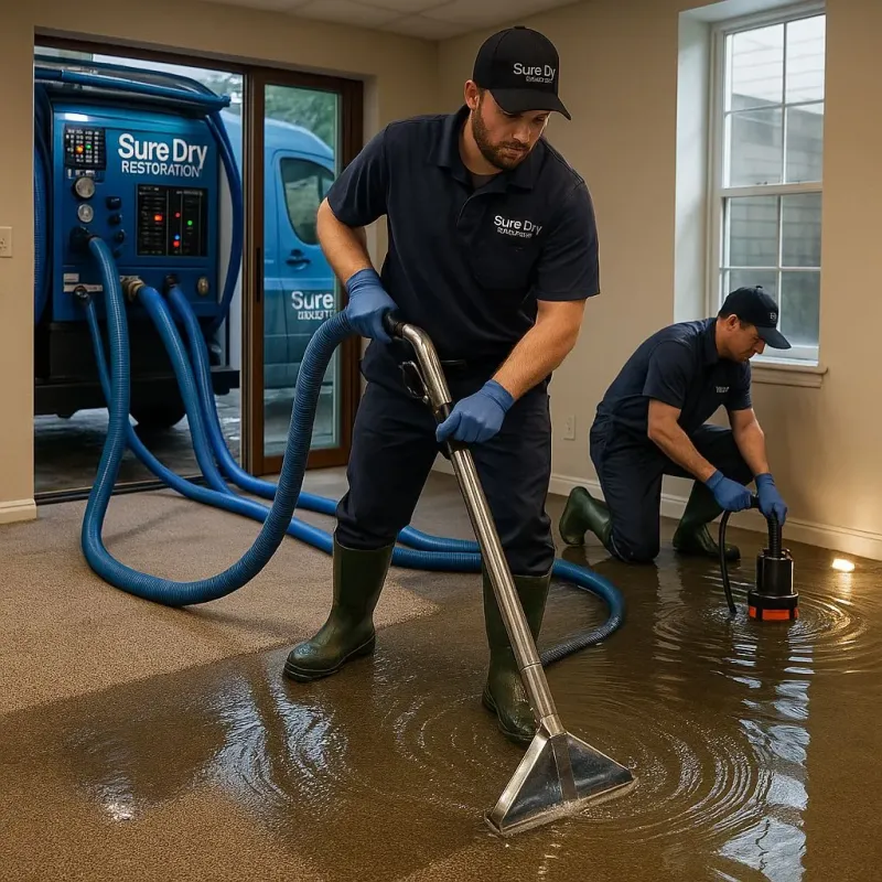 Water Extraction and Removal process in Highland Park, TX